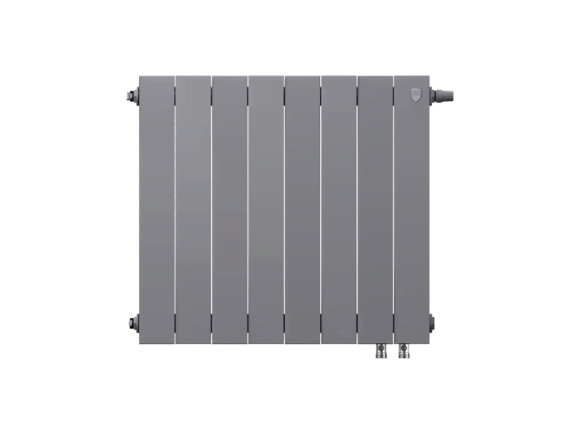 Радиатор Royal Thermo PianoForte 500 /Silver Satin - 8 секц. VDR